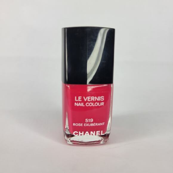 Chanel Le Vernis Nail Colour "Rose Exuberant" Pink 519 Nail Polish - Picture 3 of 7